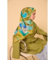 Mayda Şal - 81007 (Yağ Yeşili)