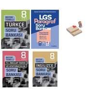 LGS 8. Sınıf Beceri Temelli Soru Bankası Sözel Dersler 4lü Set