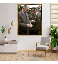 ÇERÇEVELİ ATATÜRK TABLO S81
