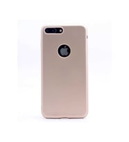 Apple iPhone 8 Uyumlu Kılıf Zore Premier Silikon Kapak (Gold)