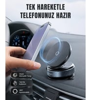 16 Mıknatıslı Araç Telefon Tutucu Kaymaz Ve Güvenli