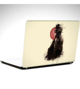 Samurai Darth Vader Laptop Sticker 15.4 inch (37X26CM)