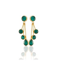 Kadir Jewellery22 Ayar Altın Kaplama Vintage Küpe -El İşçiliği Ve Hipoalerjenik Küpe