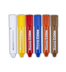 Yüz Boyası 6 Renk 1 Paket Nova Color 6 Renk Yüz Boyası 1 Paket (Karışık)