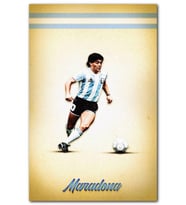 Cakatablo Diego Maradona Sahada MDF Tablo