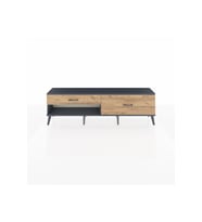 Arges TV Ünitesi 2 Çekmeceli  176x30x51 Antrasit-Antrasit/Çam