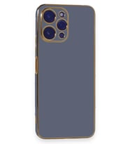Durukar® Poco M6 Pro 5G Kılıf Volet Silikon - Mavi