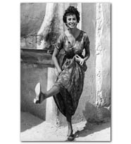 Cakatablo Sophia Loren The Legend of the Lost setinde MDF Tablo