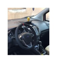 Uyumlu Ford Focus 1 Marka Araç Uyumlu Kırmızı Yüzüklü Nubuk Karbon Dert Direksiyon Kılıfı