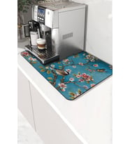Valerine Life Kahve Makinesi Matı Sıvı Geçirmez Kaymaz Çay Espresso Makinesi Pad 35x45cm 27250202