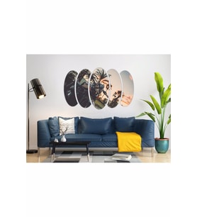 MOTOSİKLET GÜN BATIMI MDF TABLO-3109
