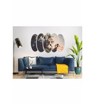 MOTOSİKLET GÜN BATIMI MDF TABLO-3109