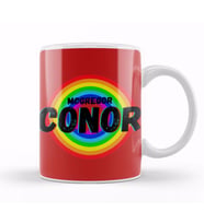 Conor McGregor   Vintage Retro Rainbow Style Warriors Design Wrestlers Gift Kupa Bardak Porselen