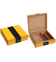 Falconetti Sarı Karbon Fiber Humidor Puro Kutusu rc60
