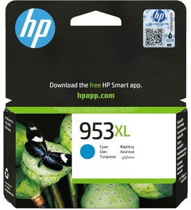 HP 953XL F6U16A Mavi (Cyan) Orijinal Yüksek Kapasiteli Mürekkep Kartuşu 1.450 Sayfa