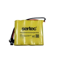 Sertec 4.8v 4s1p Aa 800 Mah Kablo + Siyah Konnektörlü Oyuncak Pili