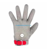 ÇELİK ELDİVEN KIRMIZI (M) (EL-K2M)