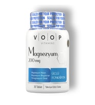 VOOP Magnezyum 200 mg 30 Tablet