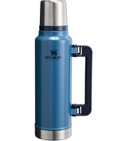 Stanley Classic Legendary Vakumlu Çelik Termos, Mavi (Hammertone Lake), 1.4 Litre