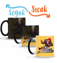 King Of Fighters Sihirli Kupa Bardak Porselen