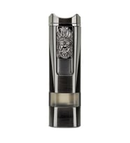 Lubinski Lion Sehpalı Delicili Tek Torch Puro Çakmağı Gunmetal LB-101