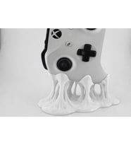 Erimiş Efektli Xbox Oyun Kolu Standı - 3D Tasarım Dekoratif Gamepad Tutucu ve Sergileme Ünitesi