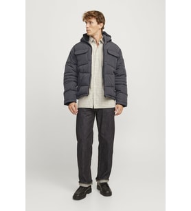 JJBUILD PUFFER JACKET (Koyu Gri)
