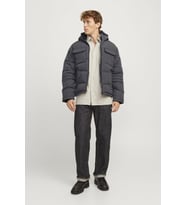 JJBUILD PUFFER JACKET (Koyu Gri)