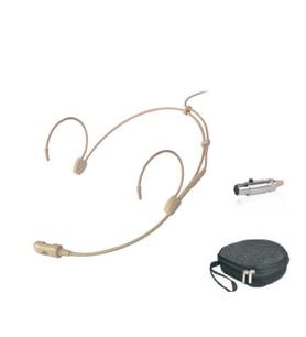 Yedek Ten Rengi Headset Kafa Mikrofonu HF602C - Mini XLR 4 Metre Kablo