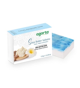 AGARTA DOĞAL EL YAPIMI SHEA BUTTER SABUNU 150 GR.
