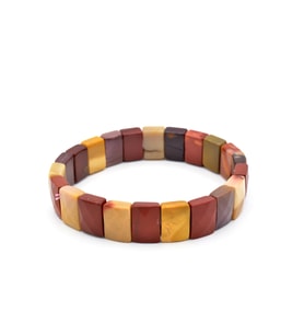 HAKİKİ DOĞAL MOKAİT JASPER TAŞI BİLEKLİK 1.KALİTE 001