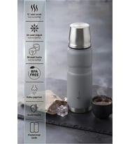 500 ml Paslanmaz Çelik Termos Bardak Kapaklı Sızdırmaz 12 Saat Sıcak 24 Saat Soğuk Tutma BPA Free