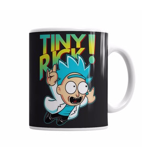 Rickzinho - Tiny Rick Rick e Morty  Kupa Bardak Porselen