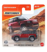 Matchbox 2020 Land Rover Defender 90 - Bordo (1/64) JHP39
