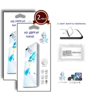 NOVA Y91 Nano Ekran Koruyucu 2 Adet Ultra İNCE Esnek Nano Hd Şeffaf