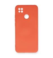 Xiaomi Redmi 9c Kılıf Nano İçi Kadife Silikon - Turuncu