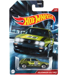 Orjinal Hot Wheels Cult Racers Seri Arabalar Volkswagen Golf Mk2 Orjinal Hotwheels Cult Racers Araba (Çok Renkli)