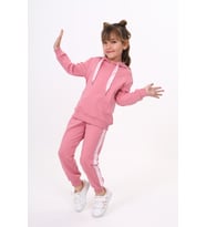 Toontoy Kız Çocuk Eşofman Takım (Gül Kurusu)