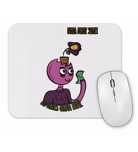 As Flores Geram Papel Mouse Pad