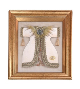Nusnus Kaftanlı Çerçeve Krem 43*53 cm