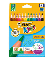 Bic Kids Evolution Triangle Üçgen Jumbo Boya Kalemi 12 Renk 