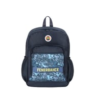 ME 25717 FENERBAHÇE KOLON DETAYLI KAMUFLAJ SIRT ÇANTASI (Lacivert)