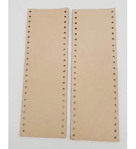 Angel Çanta Aksesuar Ham Doğal Gerçek Deri Tutma Sapı 18X6 Cm Simit Sap