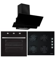 Alveus 6 Program Turbo Ankastre Cam Set - Siyah