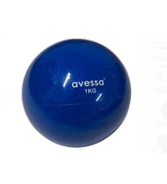 Avessa Ptb-20 Tonıng Ball Pilates Ağırlık Topu 1 Kg (Mavi)