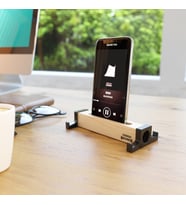 Ahşap Akustik Telefon & Tablet Standı. Ses Artırma Ve Sese Akustik Katma Özelliği Stero Ses Kalitesi