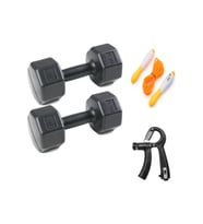 Ps Spor 2 Adet 4 kg Dambıl + Sayaçlı Ayarlanabilir El Yayı Sayaçlı Atlama Ipi