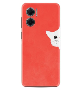 Xiaomi Redmi Note 11E Kılıf Silikon Desen Özel Seri Kedoş 1735