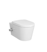 VitrA Nest Rimex Entegre Ara Musluklu Asma Klozet 57cm, 5176b003-1684 (Klozet Kapağı Hariç)