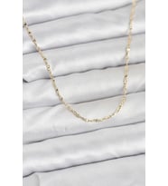 CM 14K Gold Renk Gemici Zincir Model 60 cm Kadın Kolye 5886 - HPSBYI6668-9005